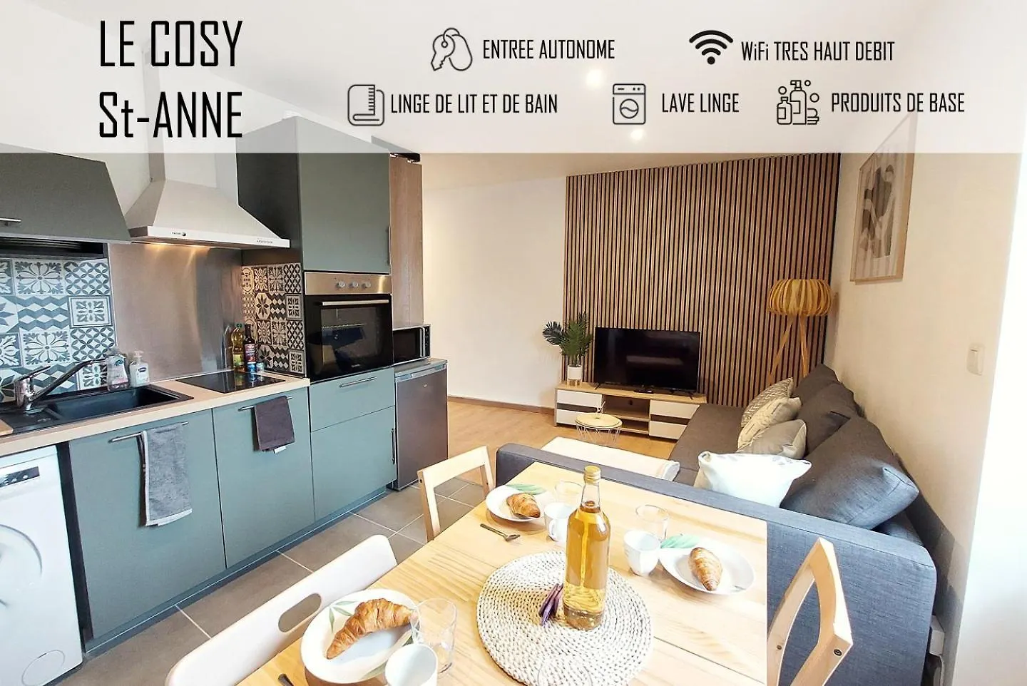 Le Cosy Sainte Anne - Proche Centre-Ville - Neuf - 4P Tarbes